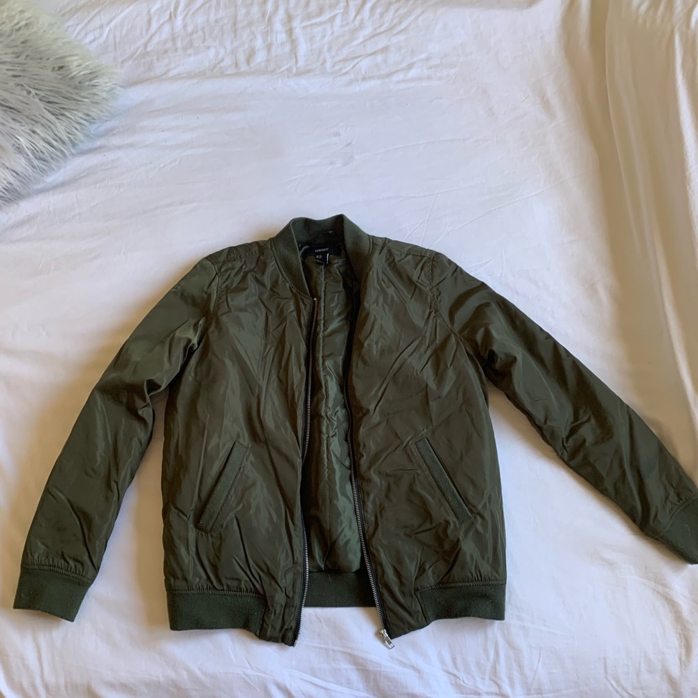 Army Green Small Bomber